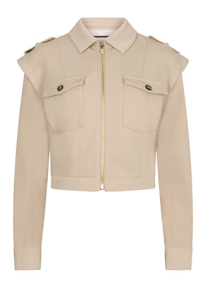 3-in-1 Zip-Off Jumpsuit | Beige
