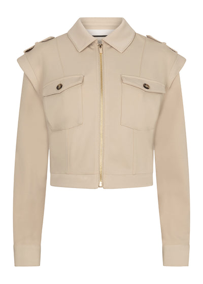 3-in-1 Zip-Off Jumpsuit | Beige