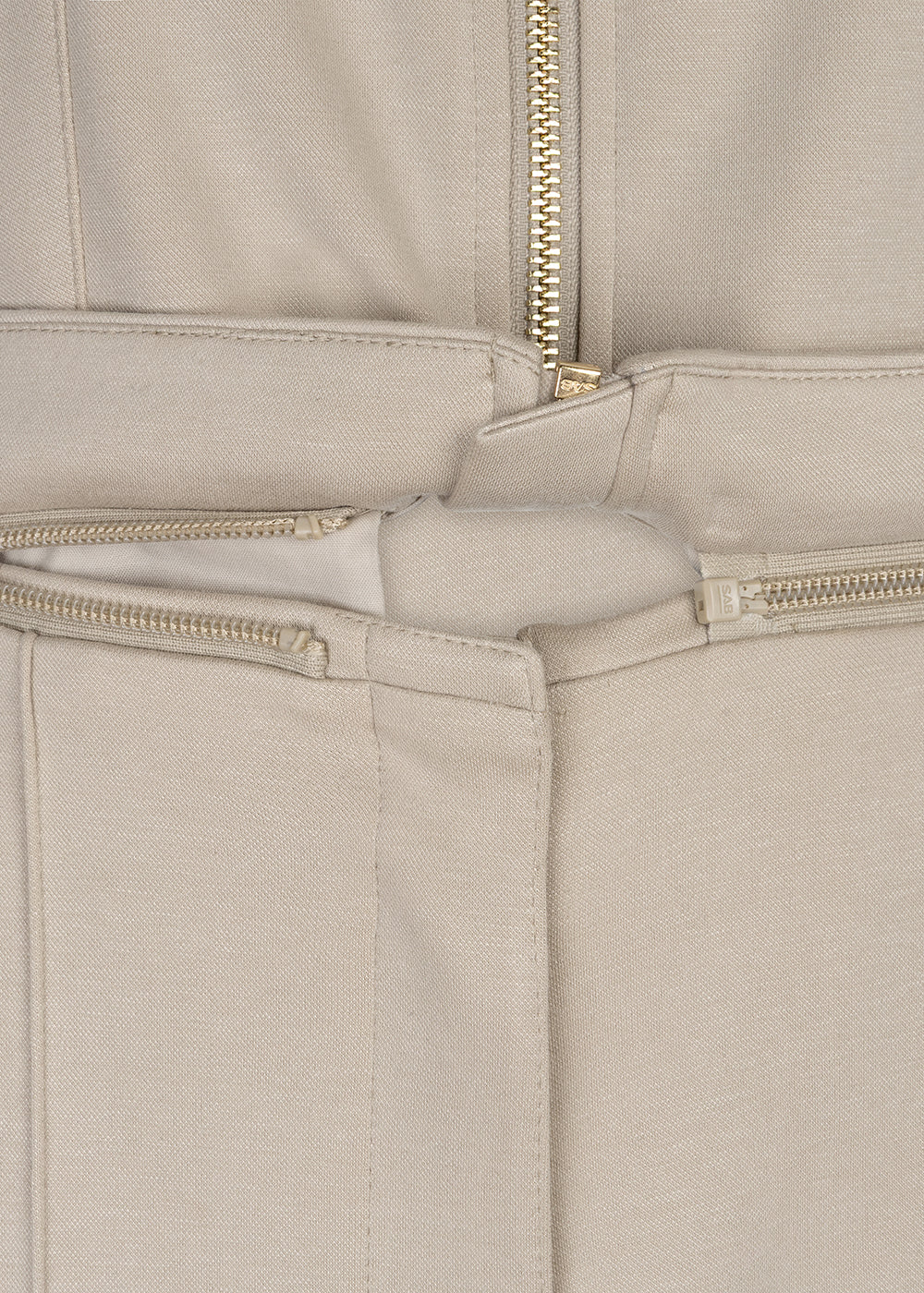 3-in-1 Zip-Off Jumpsuit | Beige