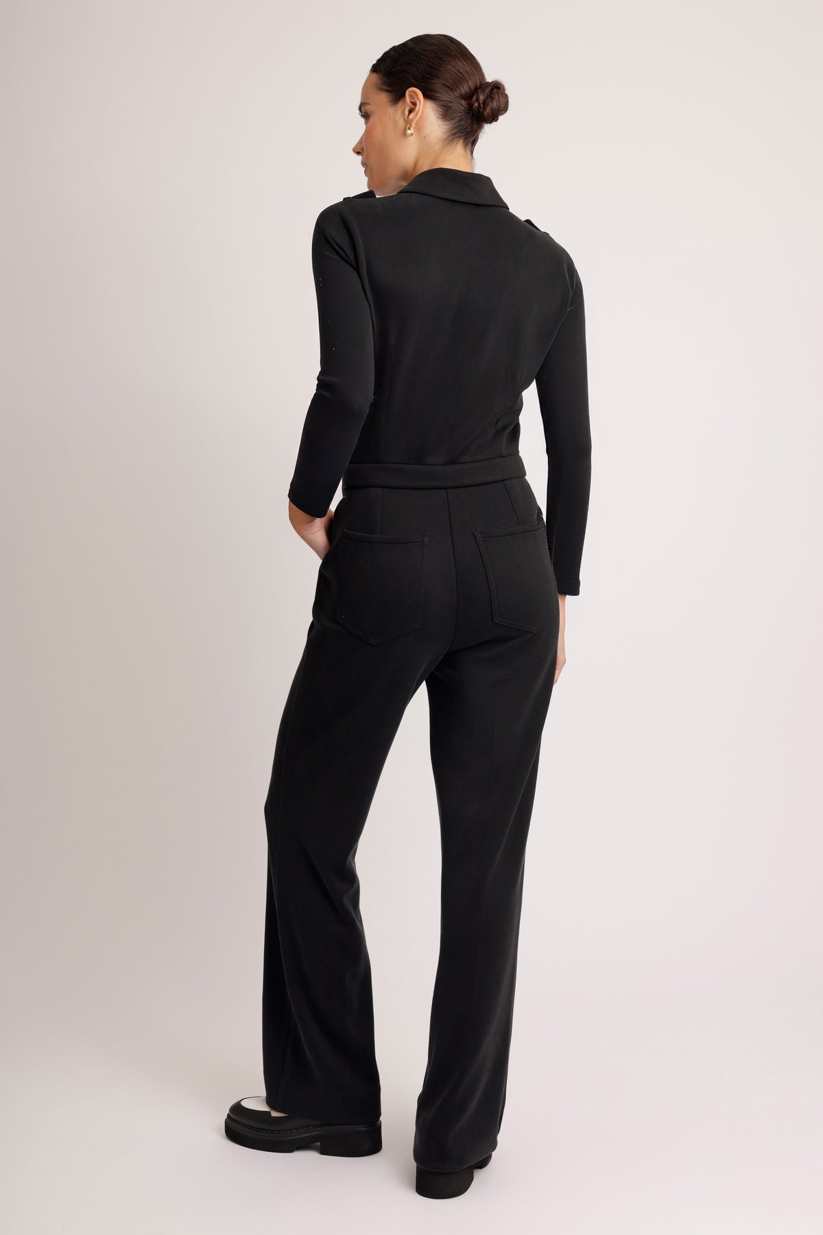 3-in-1 Zip-Off Jumpsuit | Almost Black