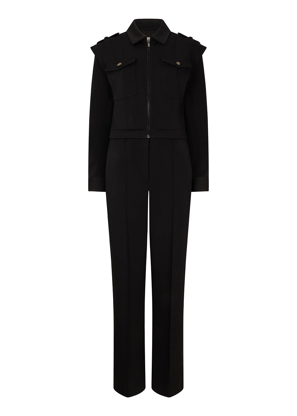 3-in-1 Zip-Off Jumpsuit | Almost Black