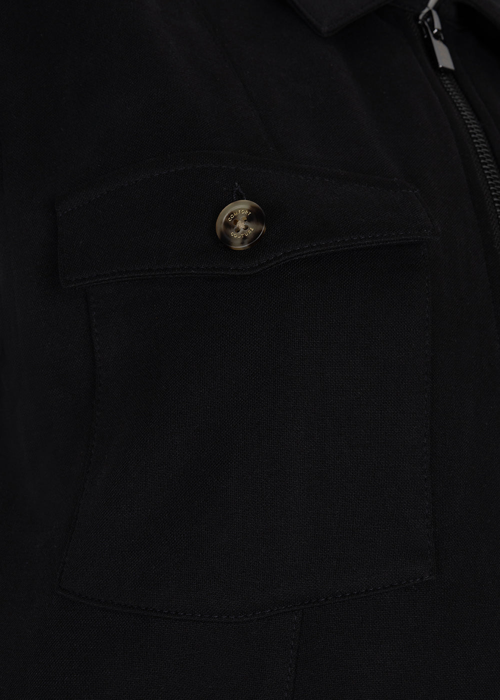 3-in-1 Zip-Off Jumpsuit | Almost Black