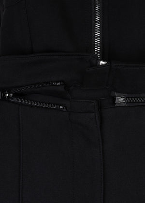 3-in-1 Zip-Off Jumpsuit | Almost Black