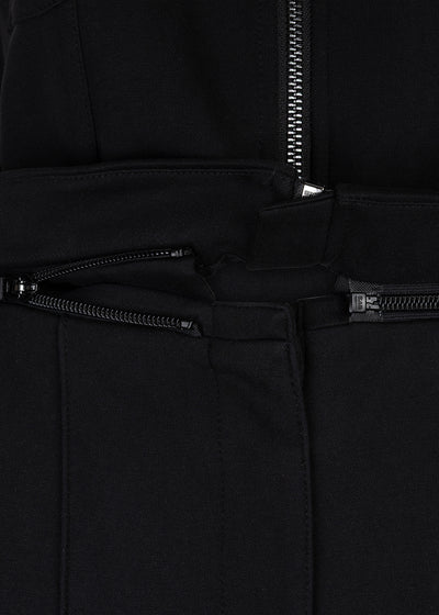 3-in-1 Zip-Off Jumpsuit | Almost Black