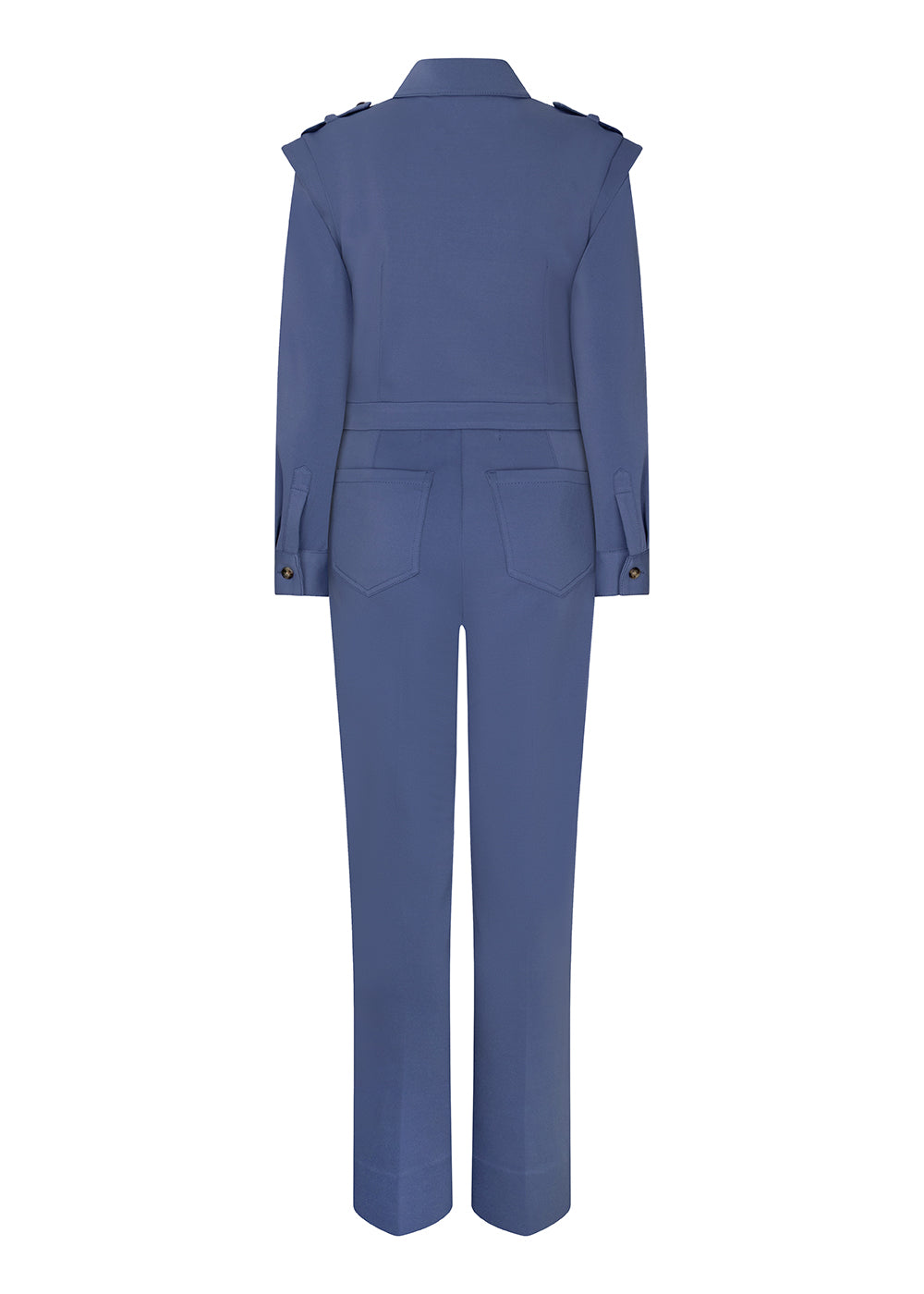 3-in-1 Zip-Off Jumpsuit | Mid-Blue