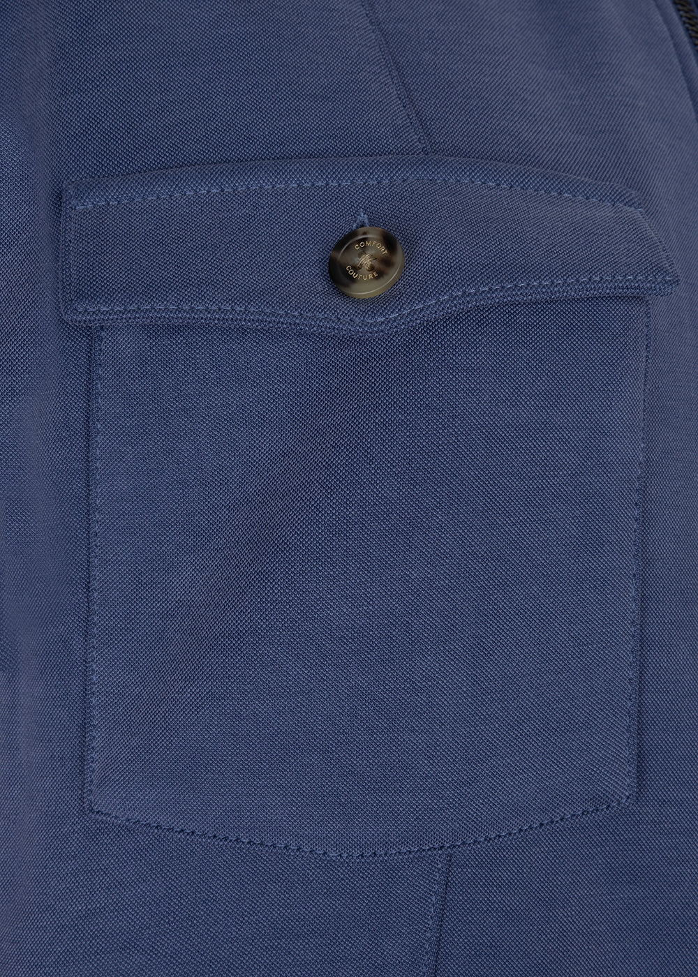 3-in-1 Zip-Off Jumpsuit | Mid-Blue