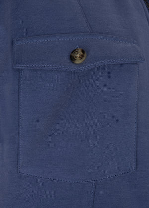 3-in-1 Zip-Off Jumpsuit | Mid-Blue