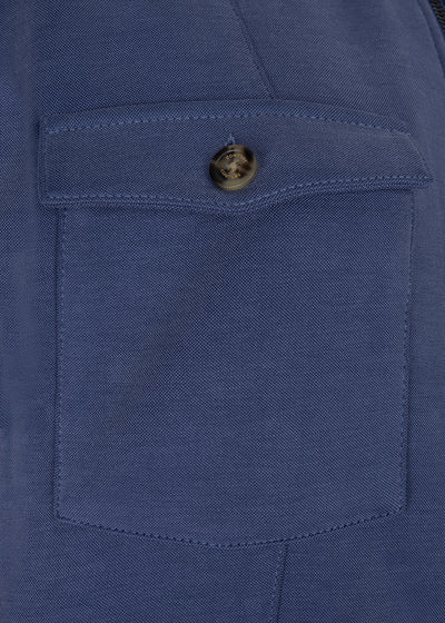 3-in-1 Zip-Off Jumpsuit | Mid-Blue