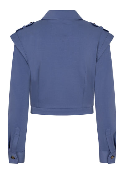 3-in-1 Zip-Off Jumpsuit | Mid-Blue