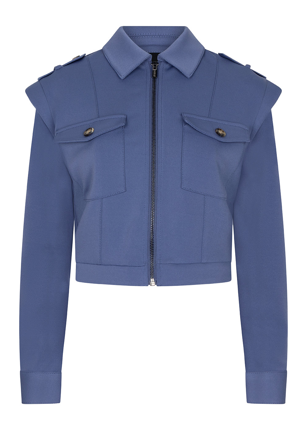 3-in-1 Zip-Off Jumpsuit | Mid-Blue