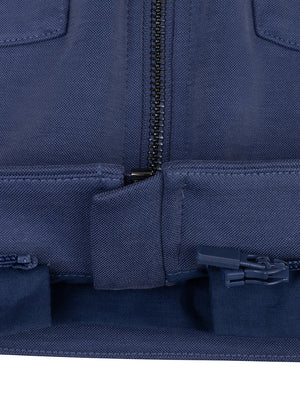 3-in-1 Zip-Off Jumpsuit | Mid-Blue
