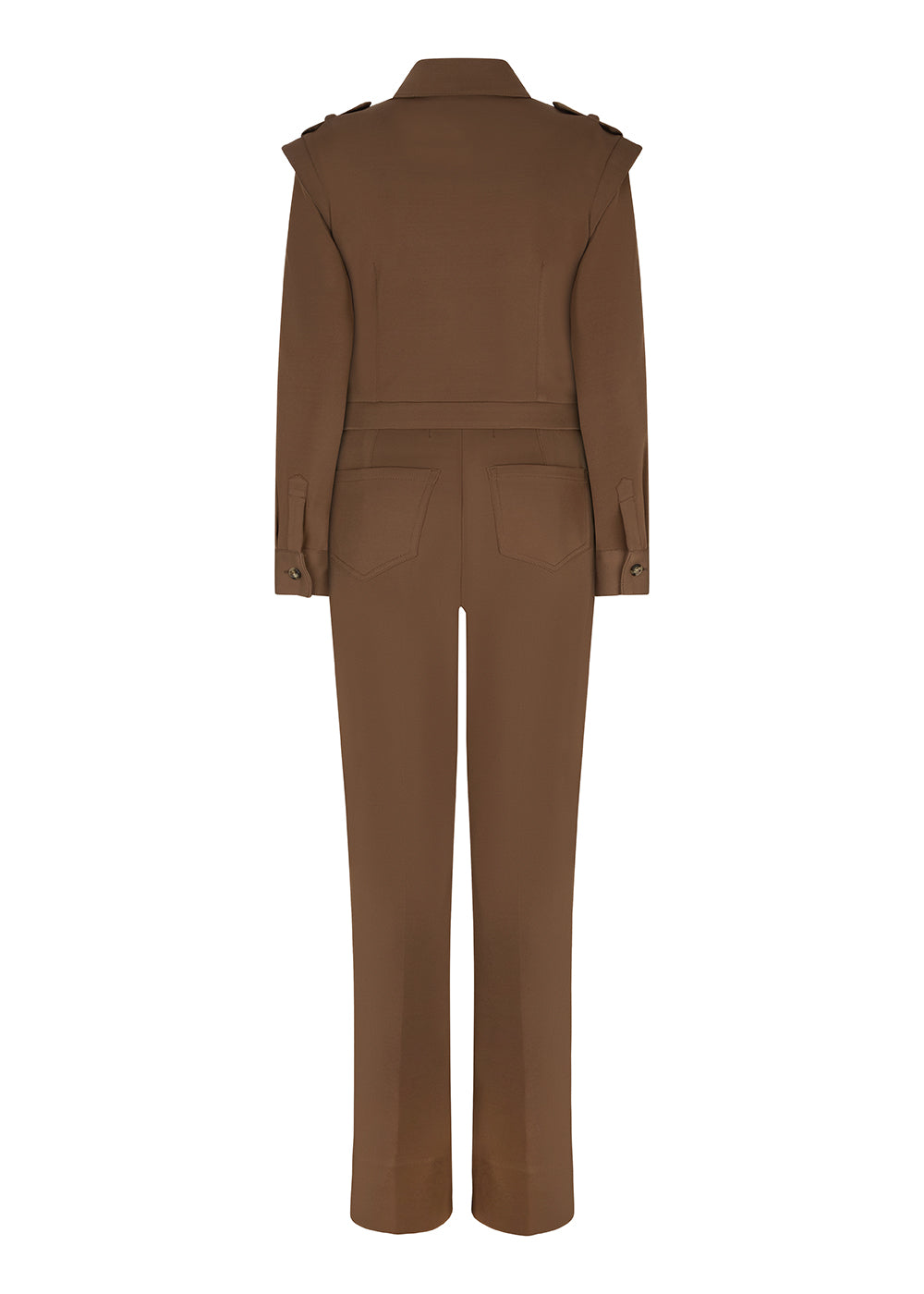 3-in-1 Zip-Off Jumpsuit | Brown