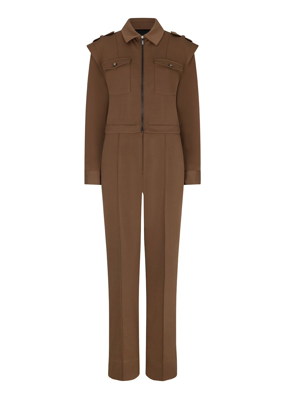 3-in-1 Zip-Off Jumpsuit | Brown
