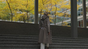 Waterproof Laque Coat | Mocha