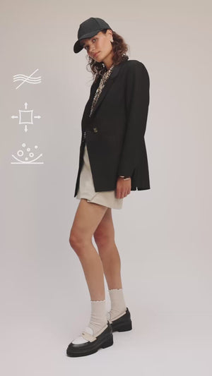 Fietsvriendelijke Skort | Zwart