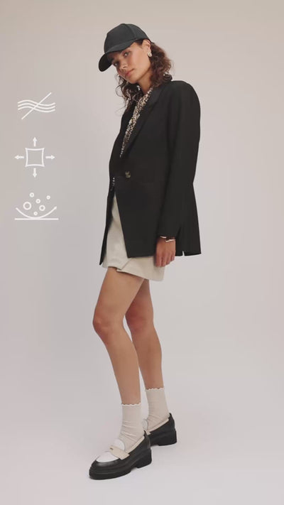 Fietsvriendelijke Skort | Zwart
