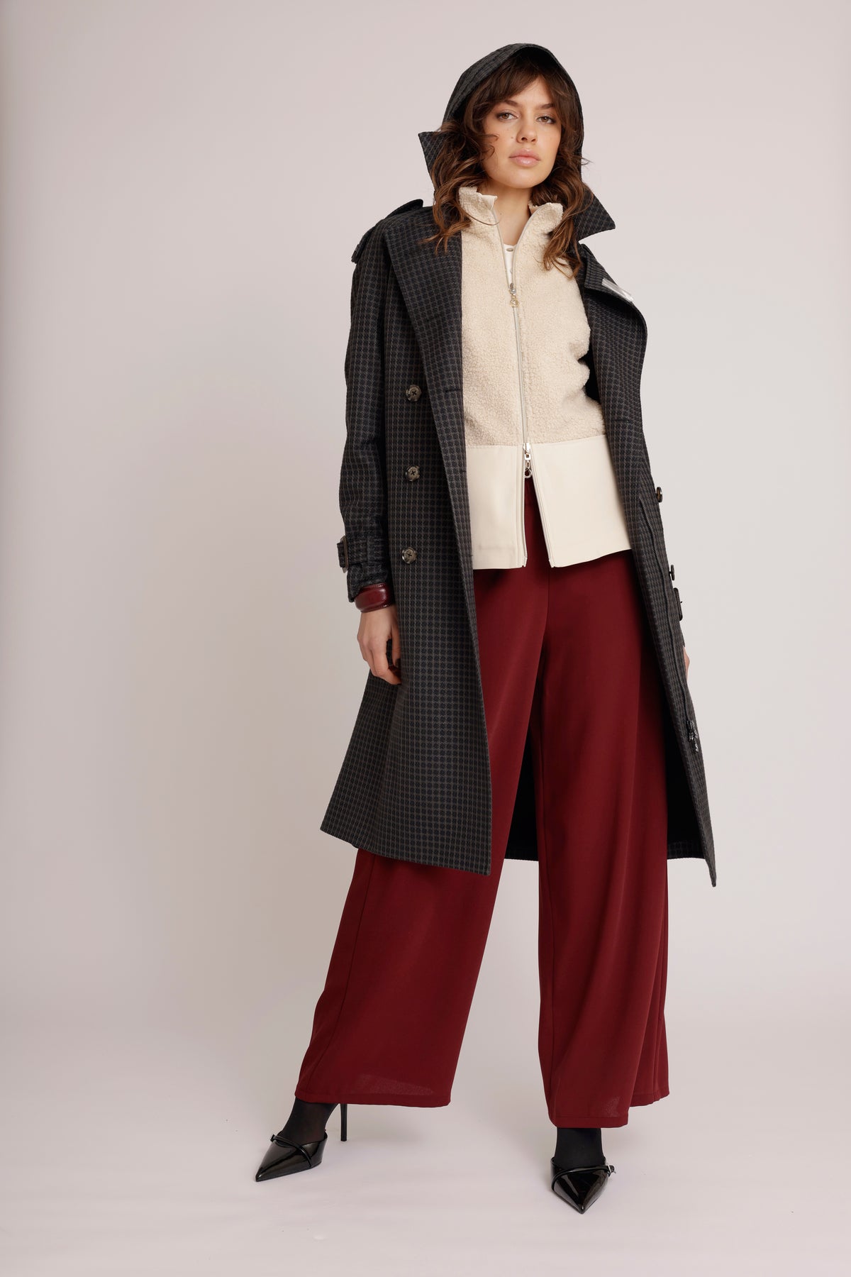 2-In-1 Teddy Jacket & Bodywarmer | Cream