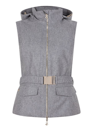 3-in-1 Waterproof Jacket & Bodywarmer | Grey Wool