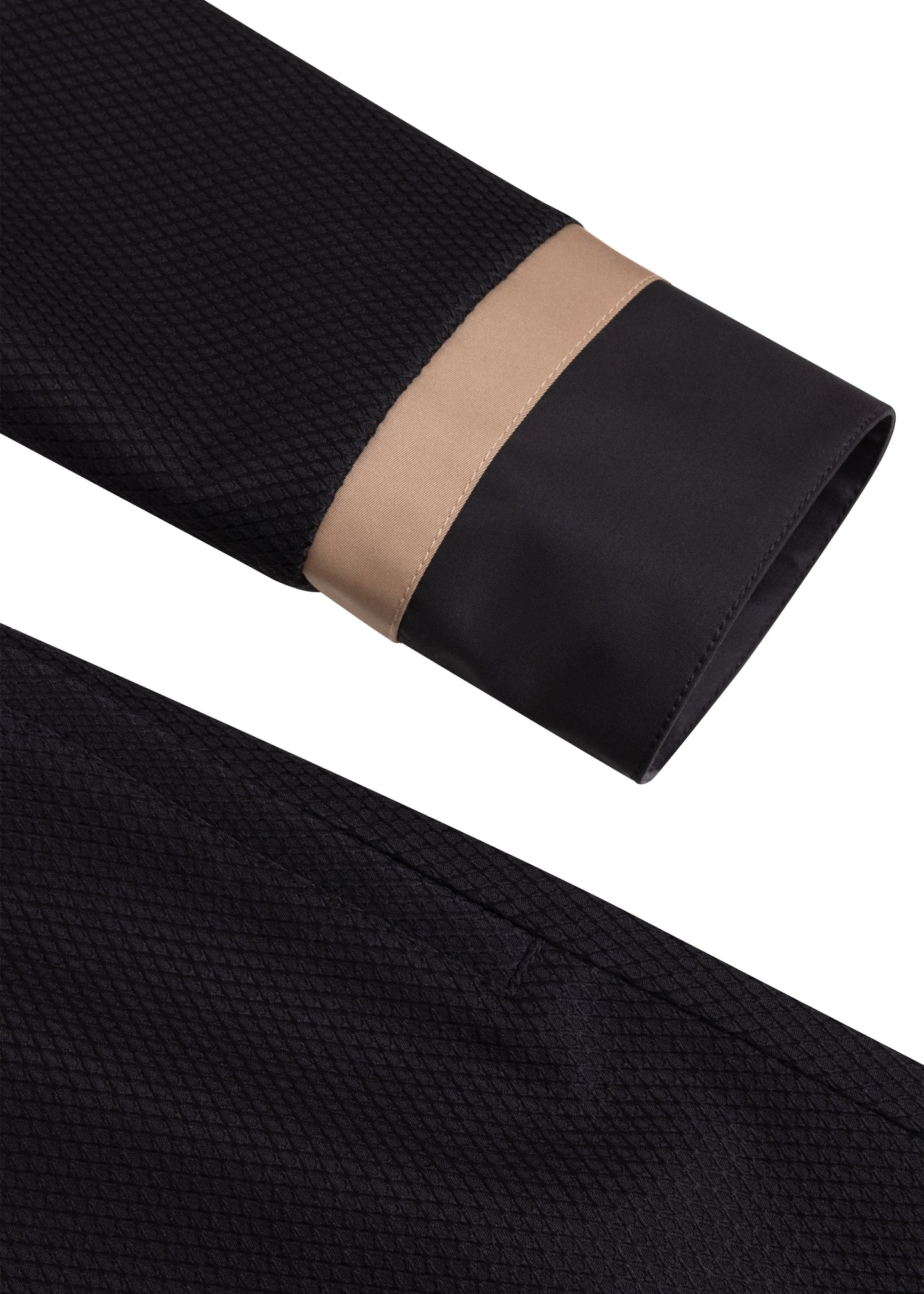 Waterproof Straight Fit Coat  | Black