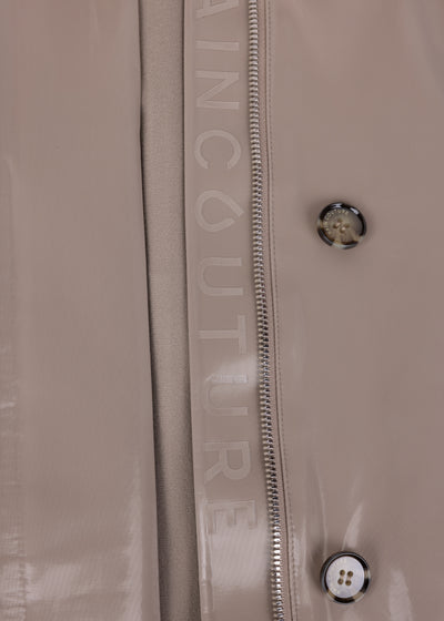 Waterproof Laque Coat | Mocha