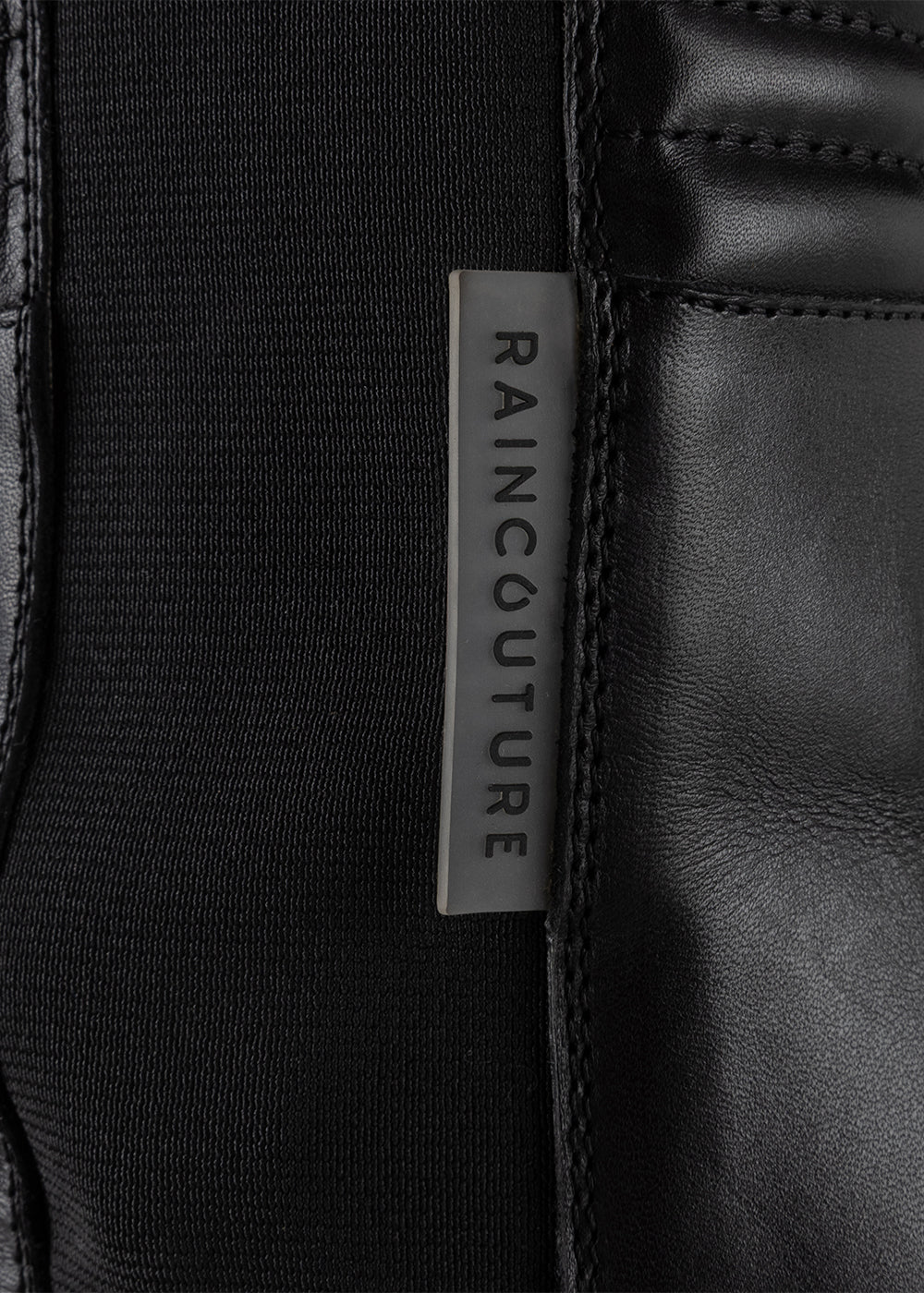 2-in-1 Waterproof Boots | Black Leather
