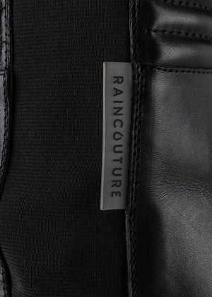 2-in-1 Waterproof Boots | Black Leather