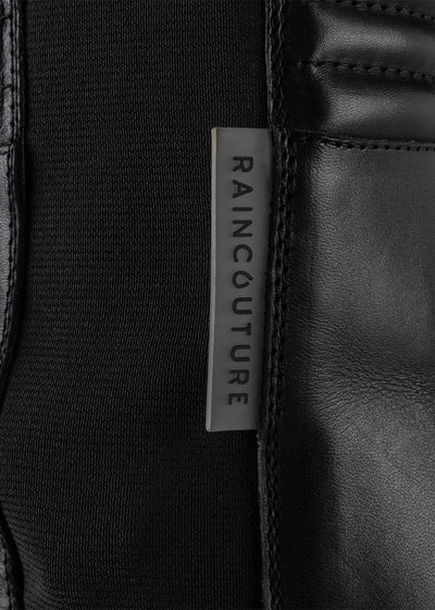 2-in-1 Waterproof Boots | Black Leather