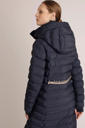 Maxi Waterproof Puffer Jacket | True Navy