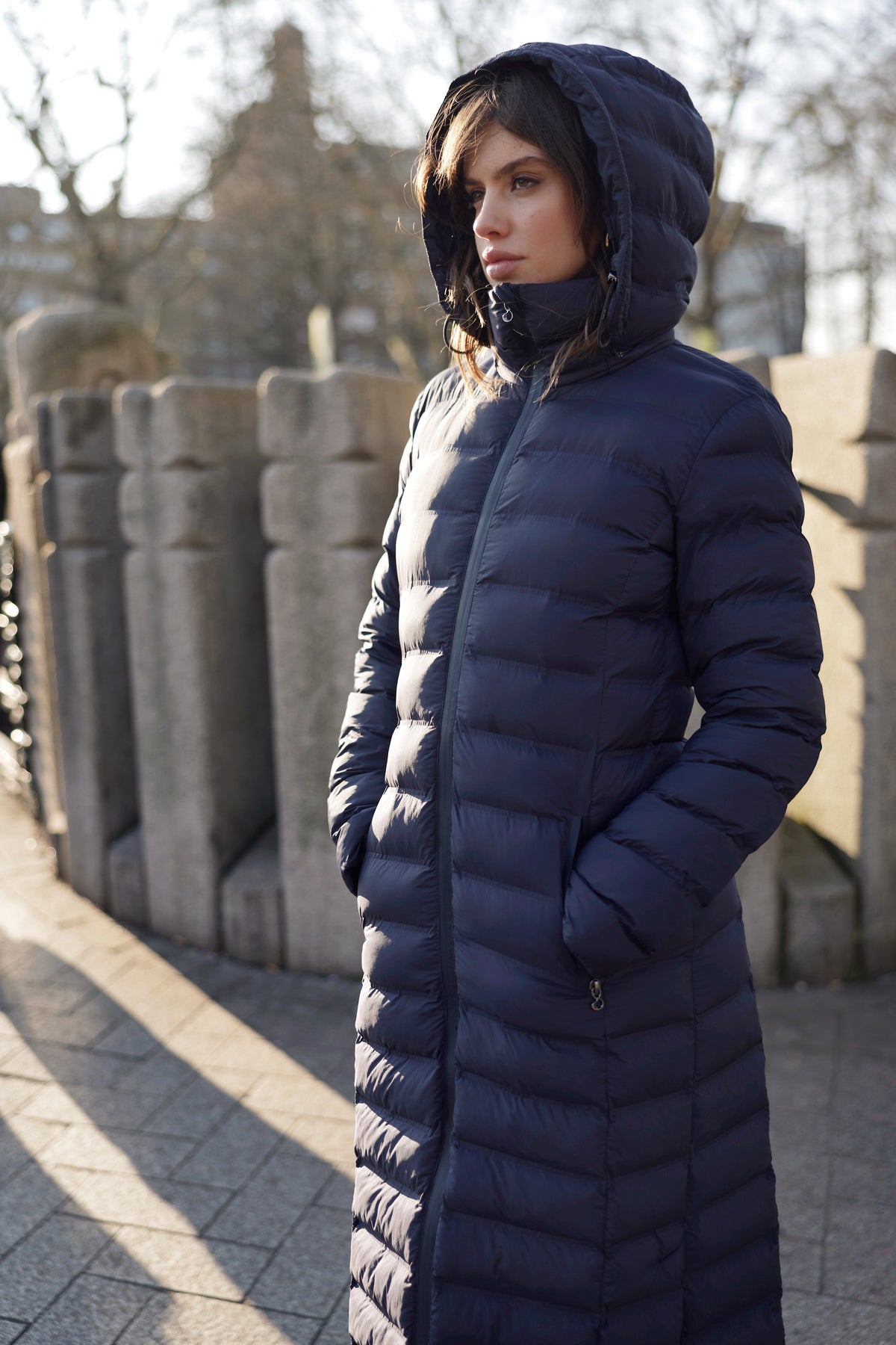 Maxi Waterproof Puffer Jacket | True Navy