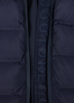 Maxi Waterproof Puffer Jacket | True Navy