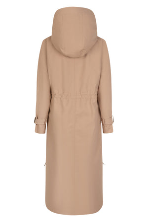 Waterproof Luxury Tailored Poncho | Camel