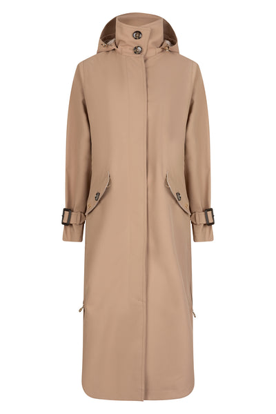 Waterproof Luxury Tailored Poncho | Camel