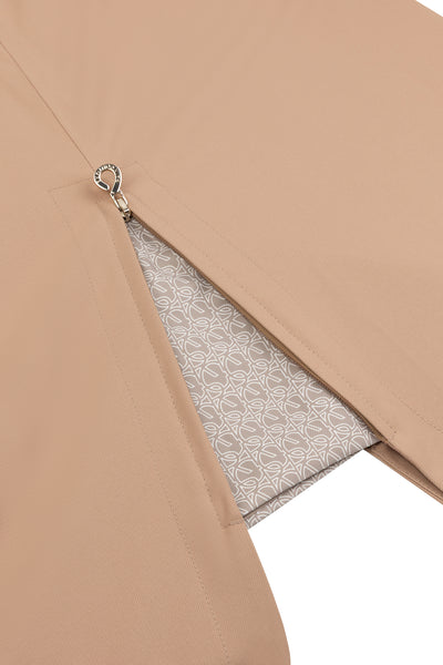 Waterproof Luxury Tailored Poncho | Camel