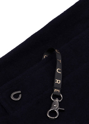 Waterdichte Lange Trenchcoat | Navy Wol