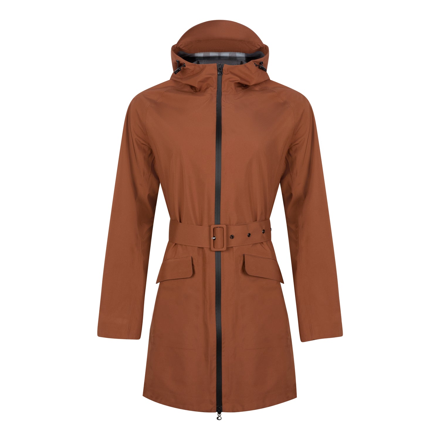 Ultra Lightweight Packable Parka - Rusty Camel