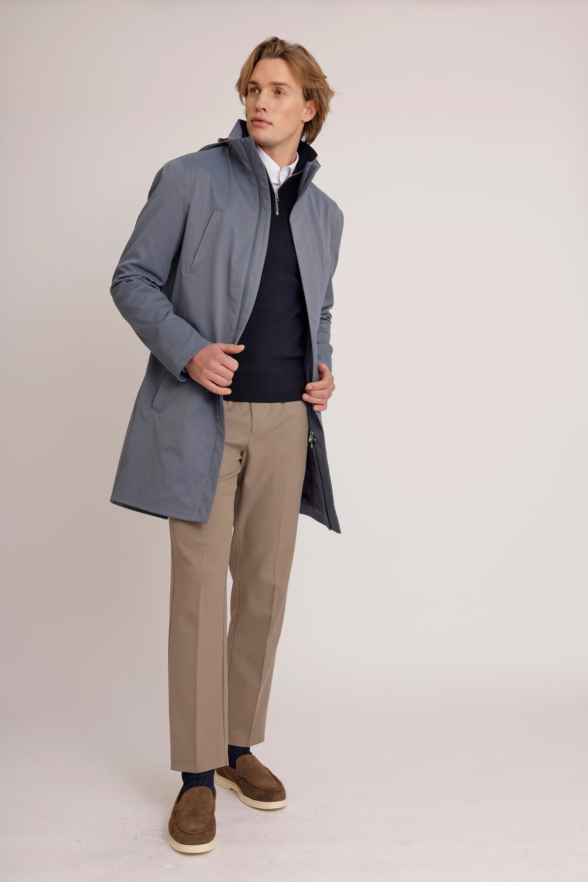 Waterproof Tailored Fit Parka | Blue Jeans