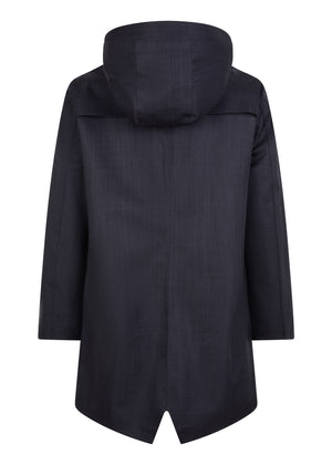 Waterproof Tailored Fit Parka | Grey Melange