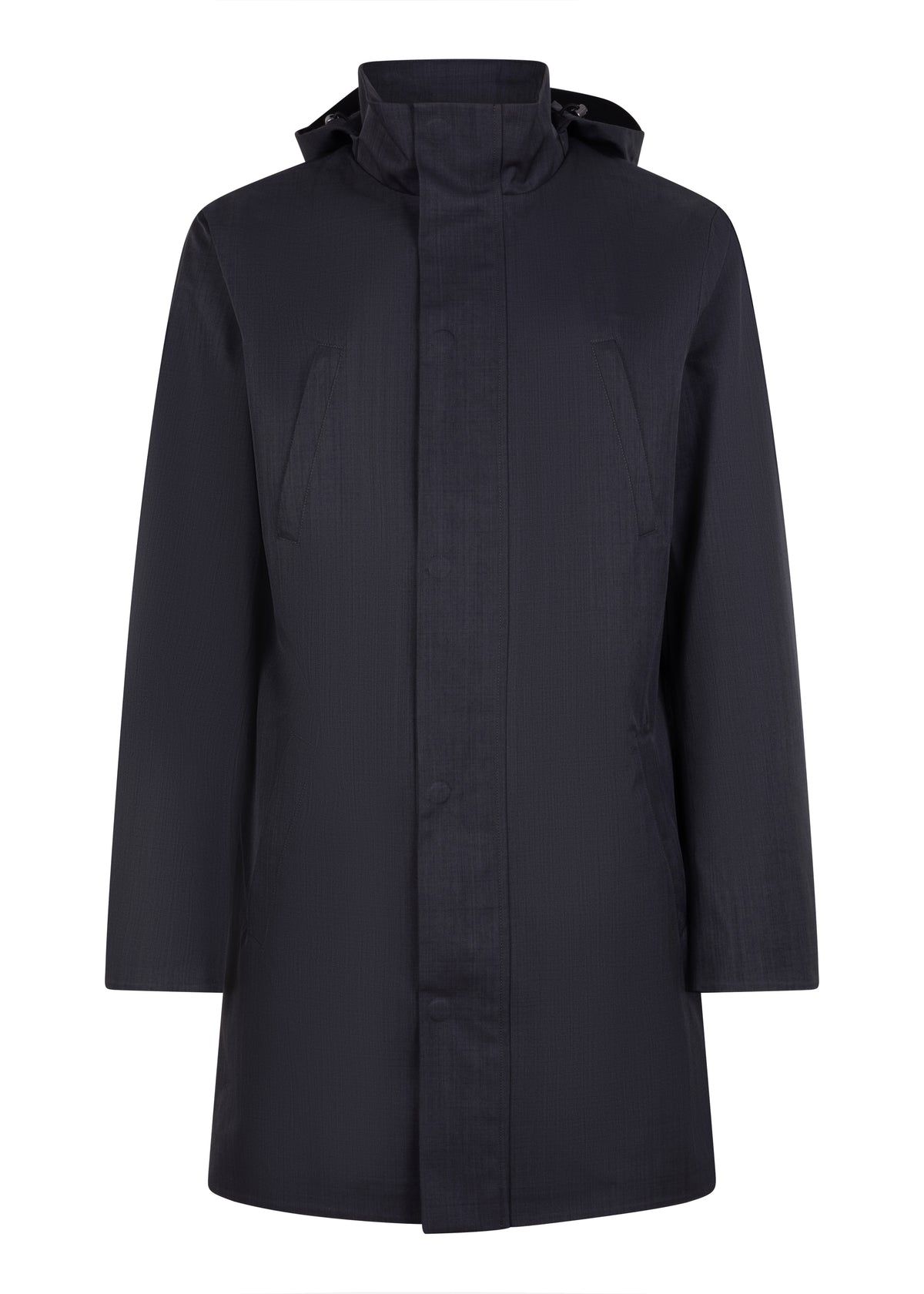 Waterproof Tailored Fit Parka | Grey Melange