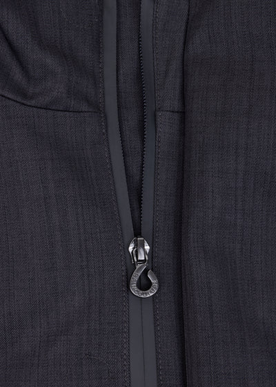 Waterproof Tailored Fit Parka | Grey Melange
