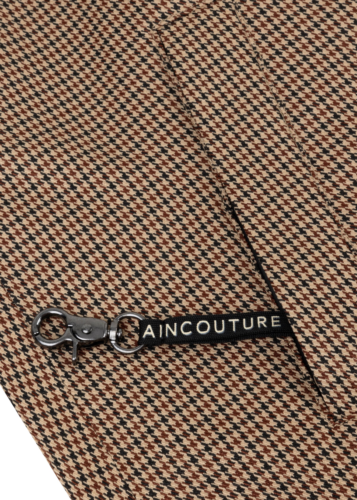 Waterproof Tailored Fit Parka  | Houndstooth Check