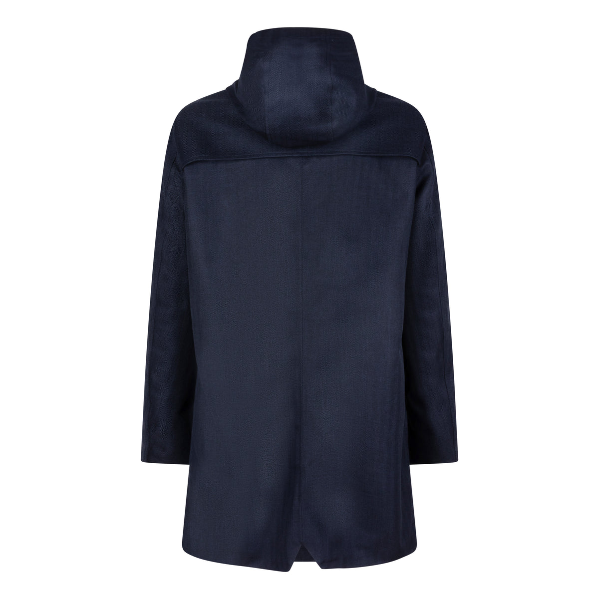 Waterdichte Getailleerde Parka | Navy Visgraat