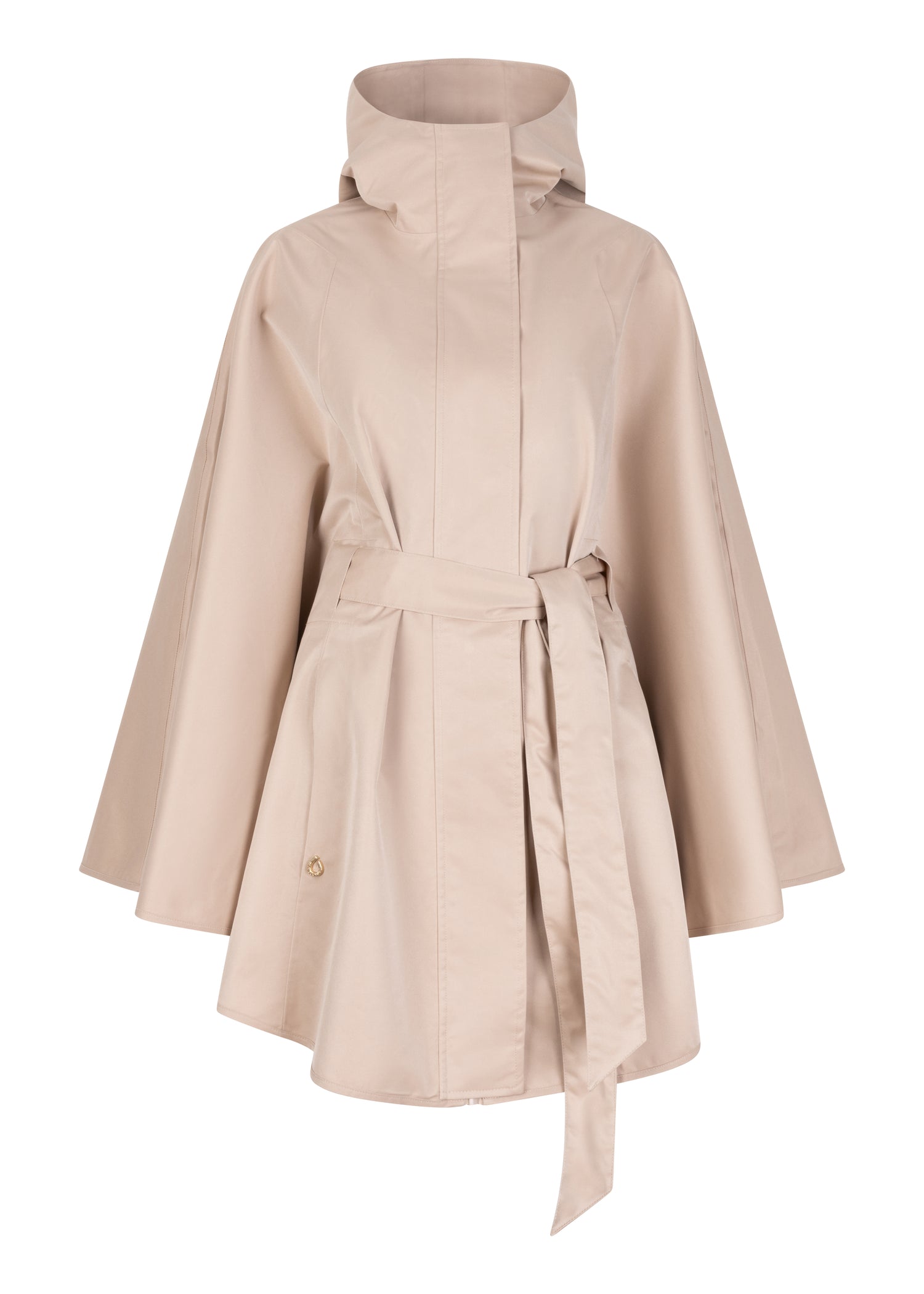 Waterproof Poncho Cape  | Beige