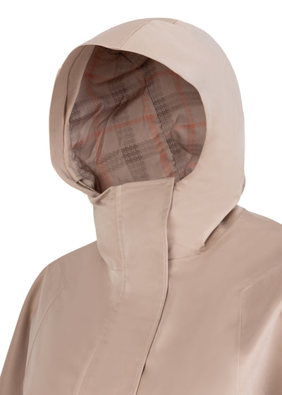 Waterproof Poncho Cape  | Beige
