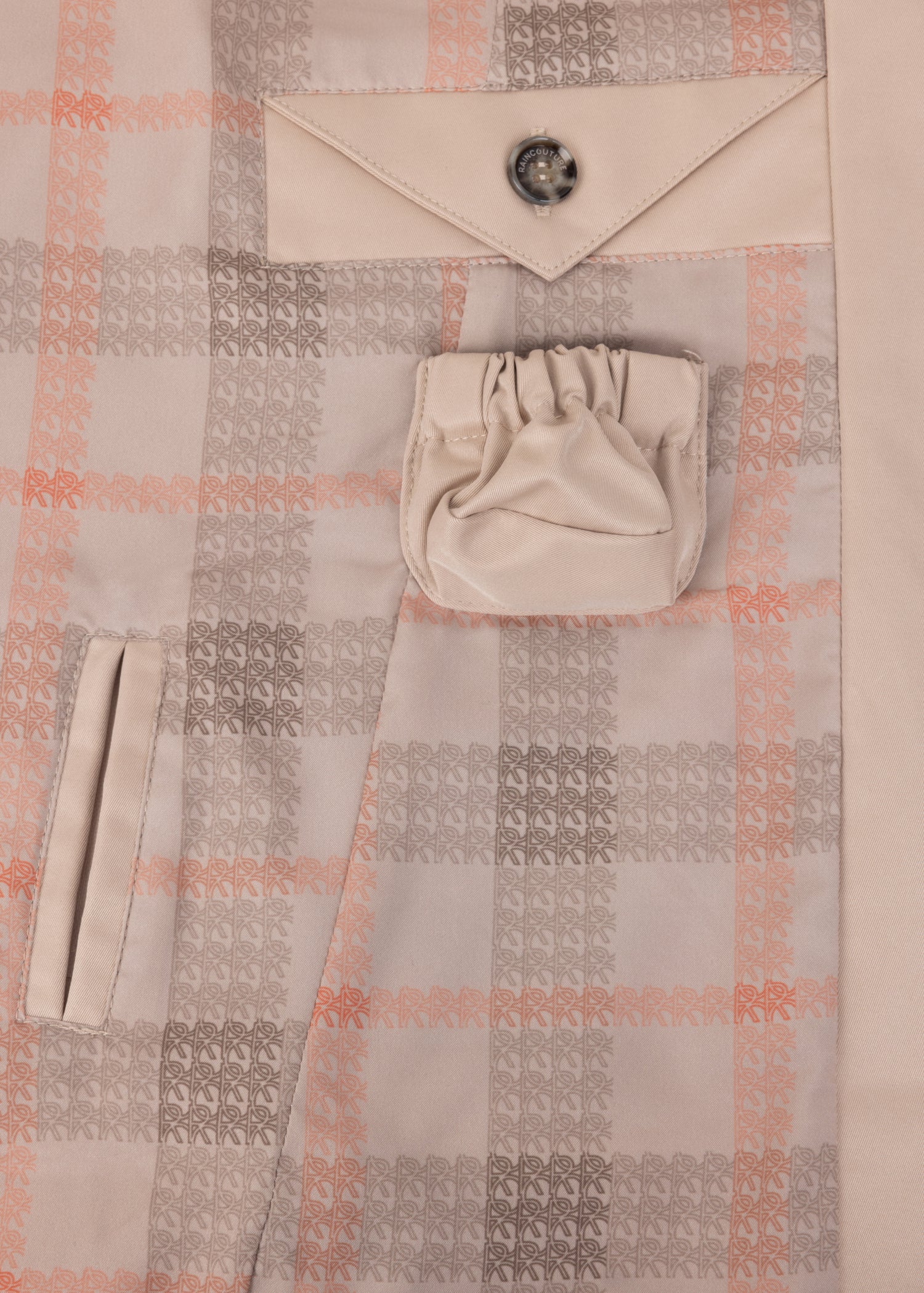 Waterproof Poncho Cape  | Beige