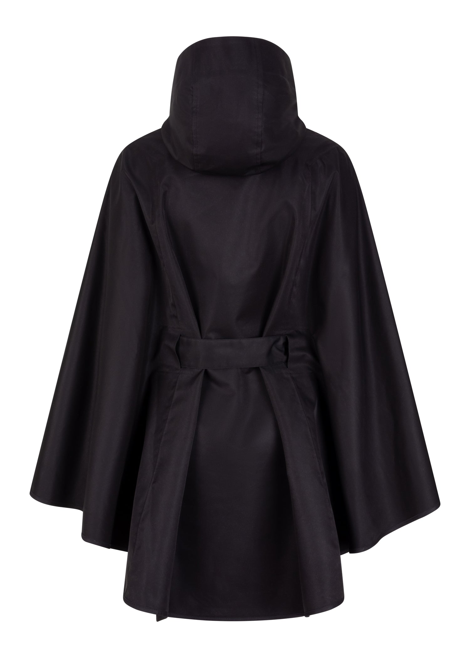 Waterproof Poncho Cape  | Black