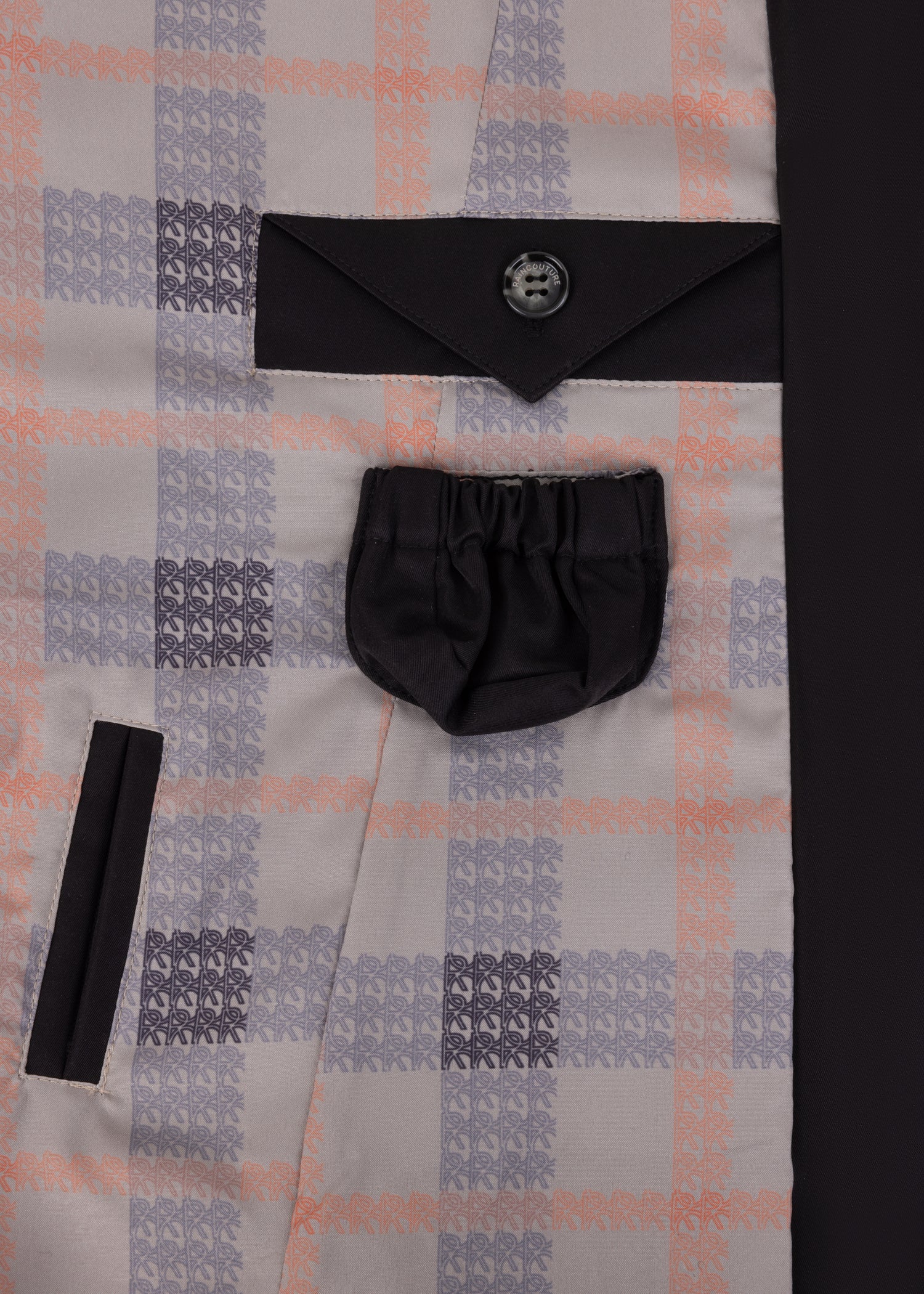 Waterproof Poncho Cape  | Black