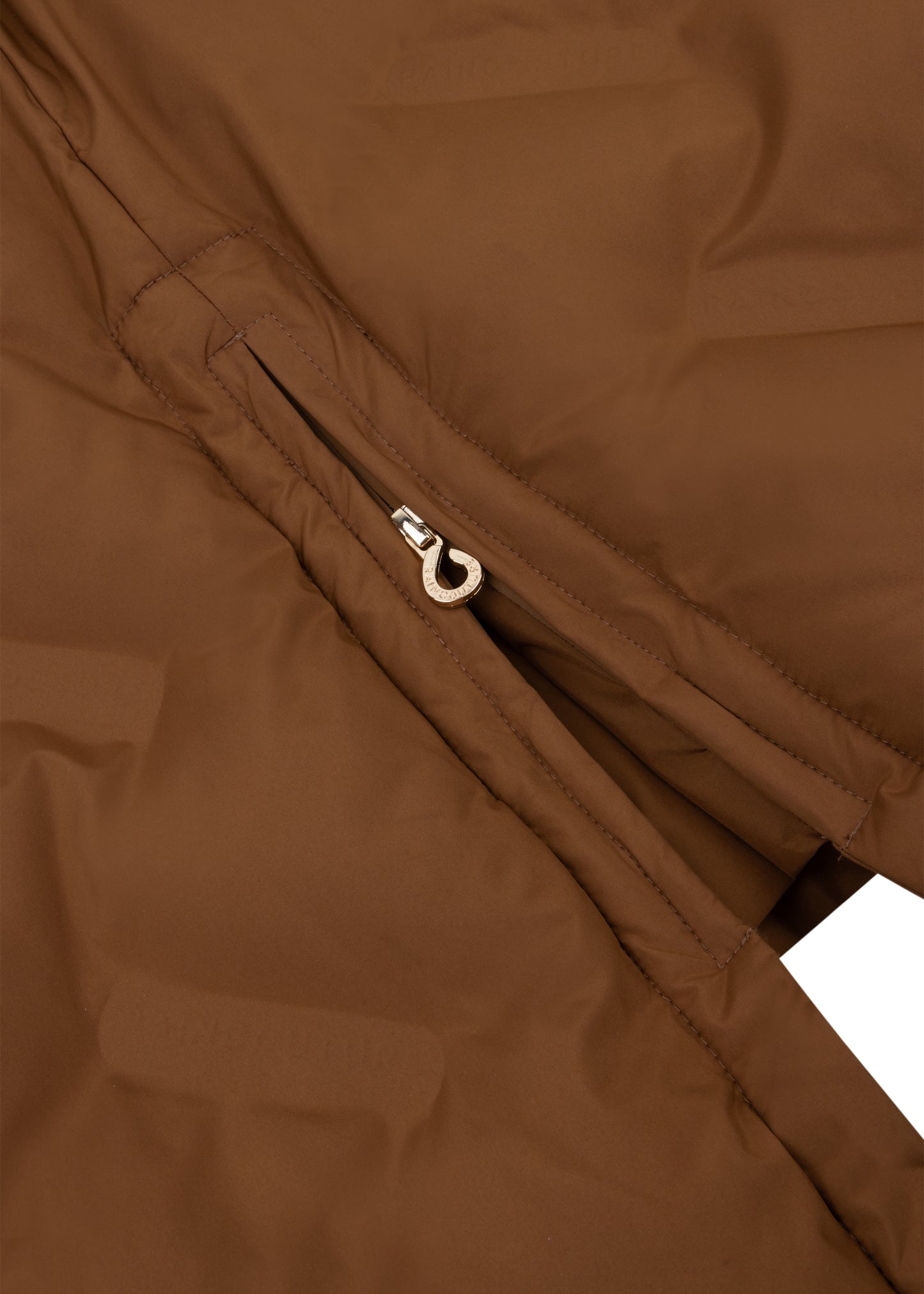 Waterproof Puffer Poncho  | Bronze