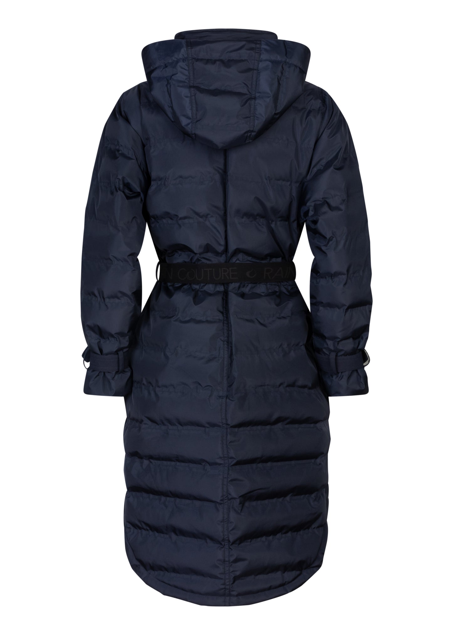 Waterproof Puffer Poncho | Navy