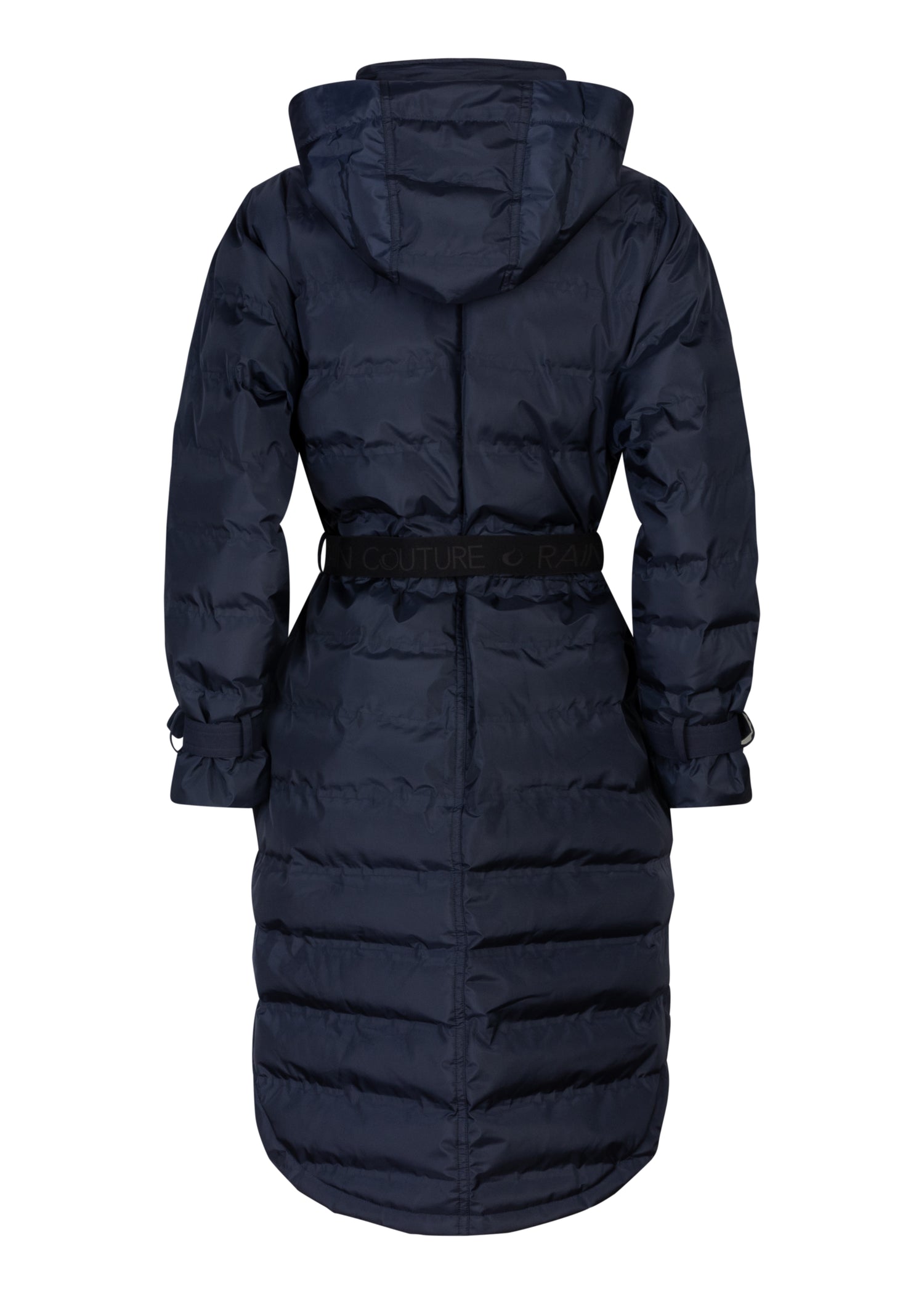 Waterproof Puffer Poncho | Navy