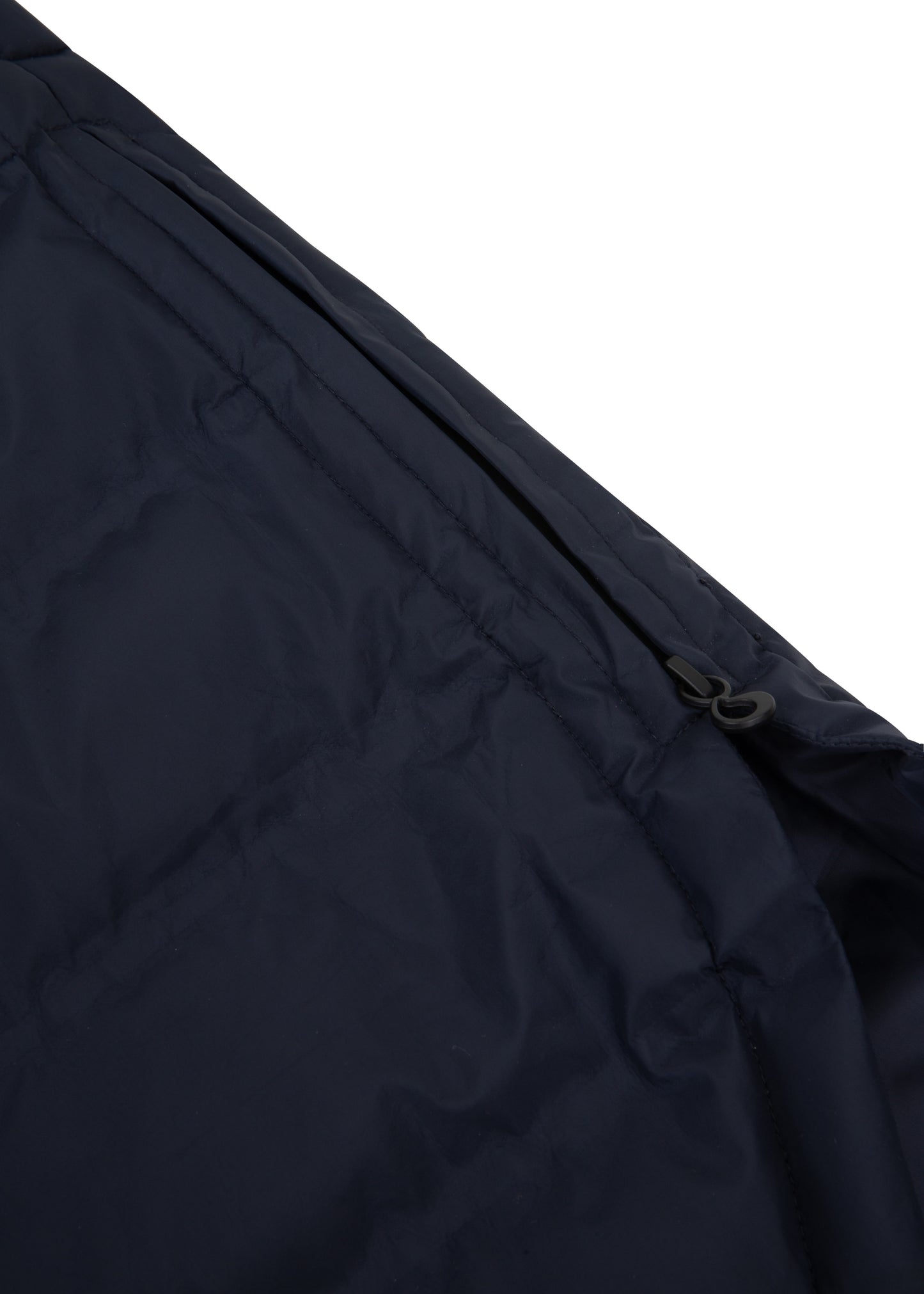 Waterproof Puffer Poncho | Navy